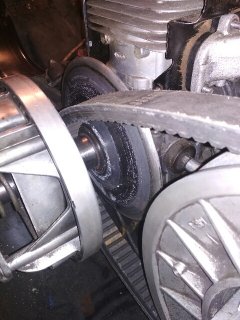 Буран 4тд Регулировка вариатора, выставляем ремень YouTube